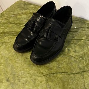 Dr Marten Adrian smooth leather tassel loafers